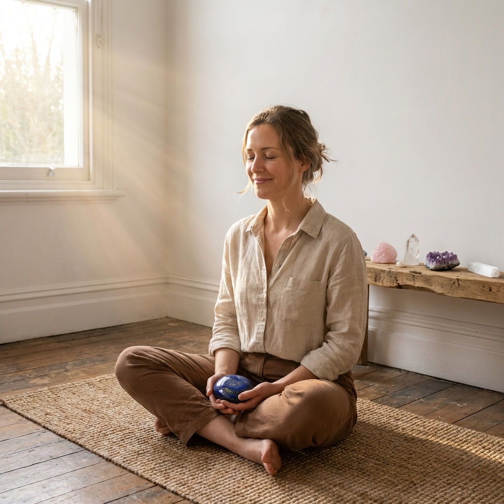 Meditation mit Lapislazuli - Morgendliche Praxis